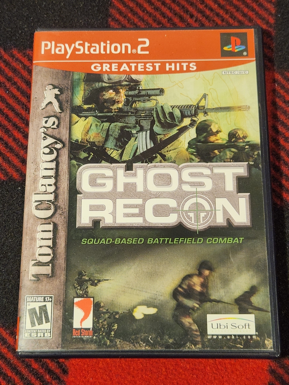 Tom Clancy's Ghost Recon Greatest Hits (Sony PlayStation 2, 2004) CIB W/ Manual
